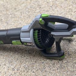 EGO POWER+ 56-volt 765-CFM 200-MPH Battery Handheld Leaf Blower Battery Charger Not Included