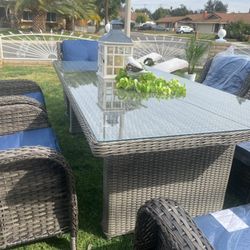 Brand New Patio Table Set 9 Pieces 