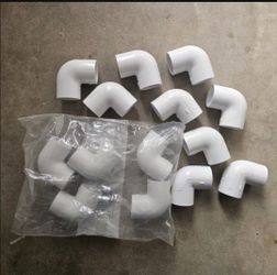 Elbow pipe PVC ball valve,