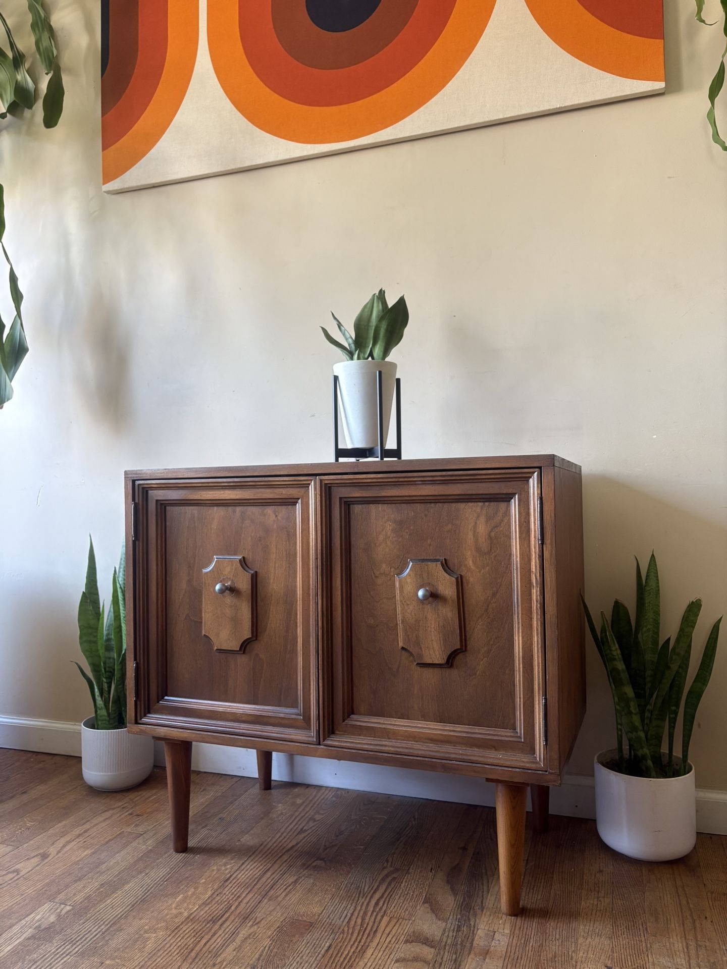 Stunning Mini Record Credenza