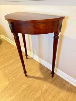 Wood Console Table