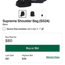 Supreme Shoulder Bag SS24