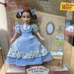New When I Read I Dream Series Little Women Jo Doll
