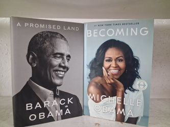A Promised Land By Barack Obama & Becoming By Michelle Obama
