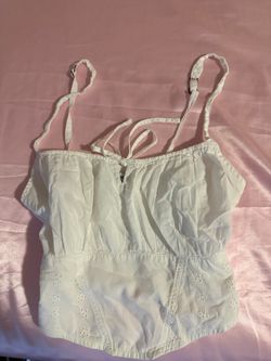 hollister white baby tew