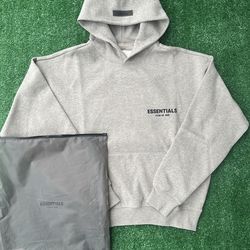 Essentials hoodie dark oat