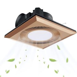 Bathroom Exhaust Fan with LED Light 