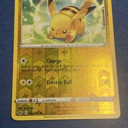 Pikachu 065/202 Swsh01: Sword & Shield Reverse Holo LP