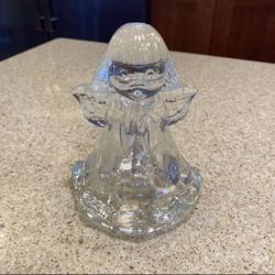 VTG Vintage Kristallglas Goebel Angel Bell West Germany  About 5" Tall Holiday Christmas