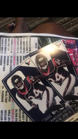Two Texans tickets