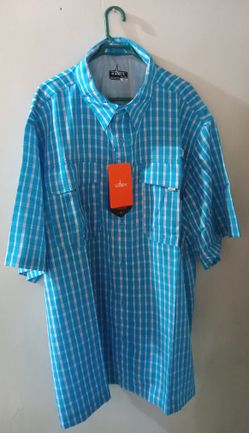 Habit Mens Crayfish Creek Short Sleeve River Shirt