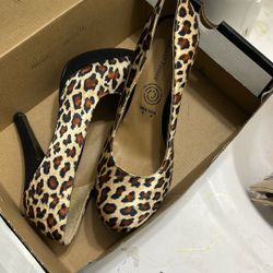 Cheetah Print Heels 