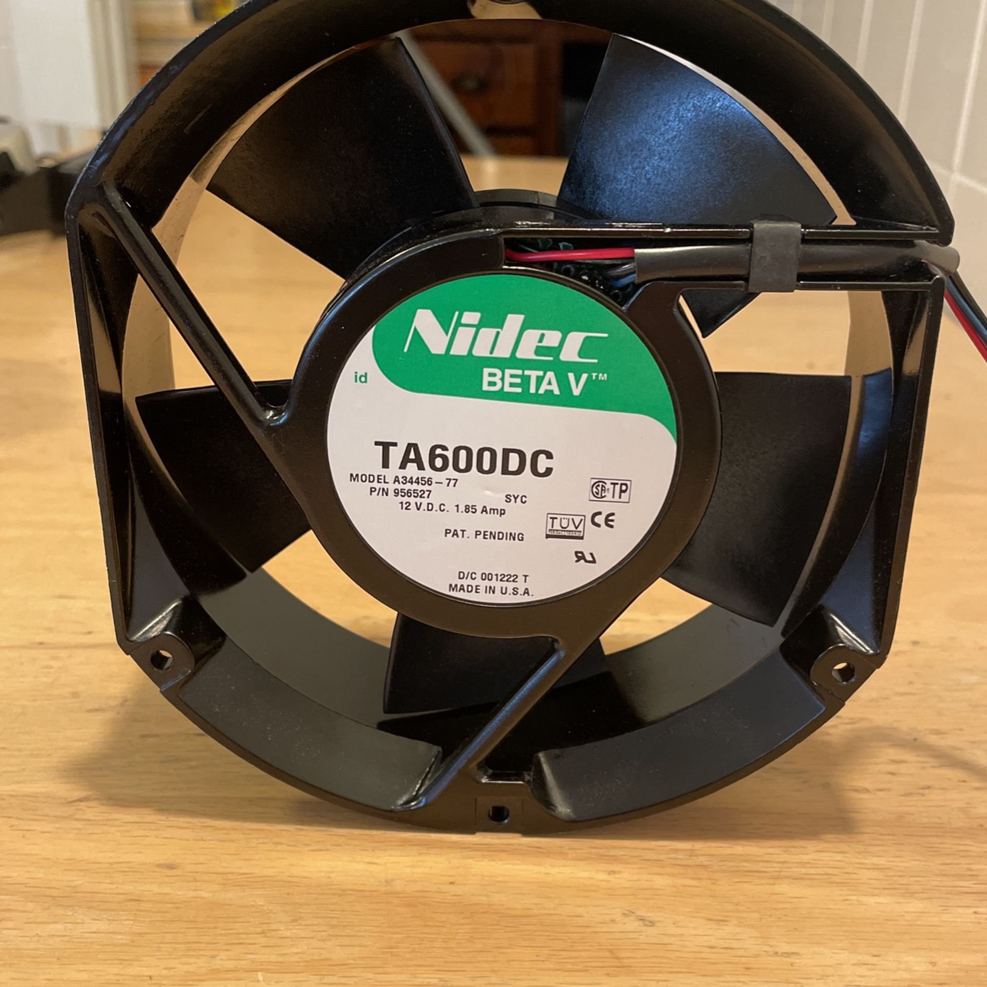 Nidec Beta V Cooling Fans TA600DC