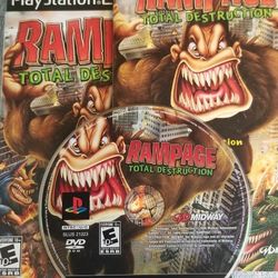 Rampage Total Desruction PS2