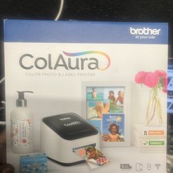 Brother ColAura VC-500W Color Photo & Label Printer