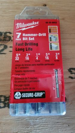 Milwaukee Hammer-Drill Bit Set