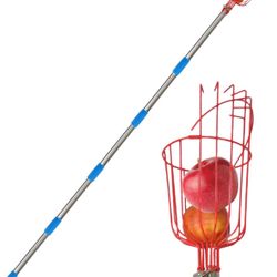 Fruit Picker Tool, Adjustable Pole for Picking
