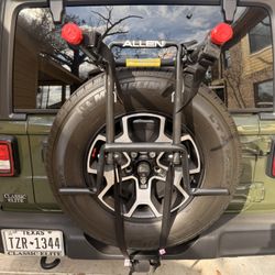 Bicycle Rack For Tire Mount