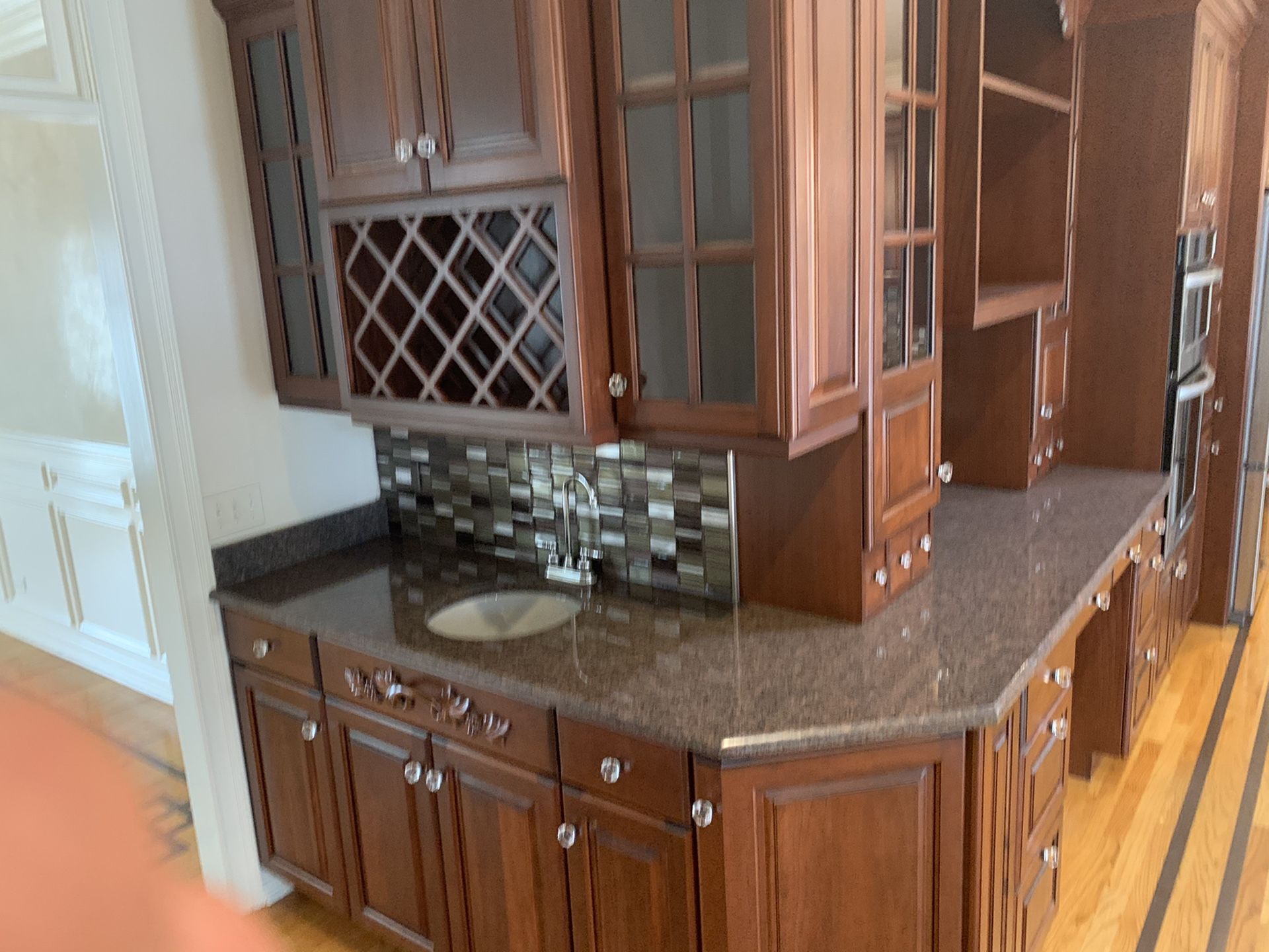 Kitchen cabinets and top