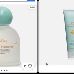 Jafra perfume and cream