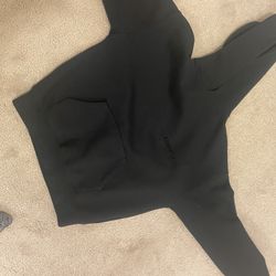 Black Essentials Hoodie 
