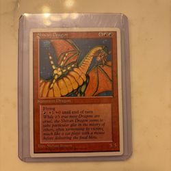 Rare!!! Summon Dragon Card