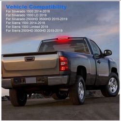 Cab Brake Light, Third Cab Brake Light, For Chevy Silverado Or Chevy Sierra