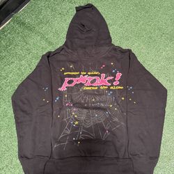 Sp5der P*NK Hoodie