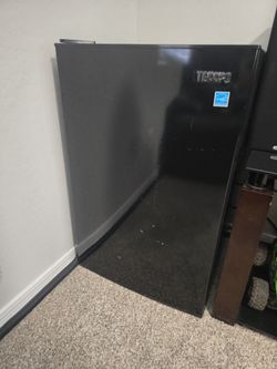 TECCPO Black Mini Fridge