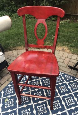Counter Height Wooden Bar Stool