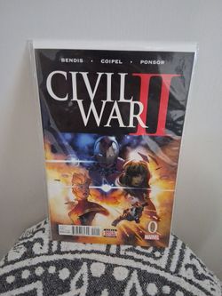 Marvel Civil War II #0 Comic Book