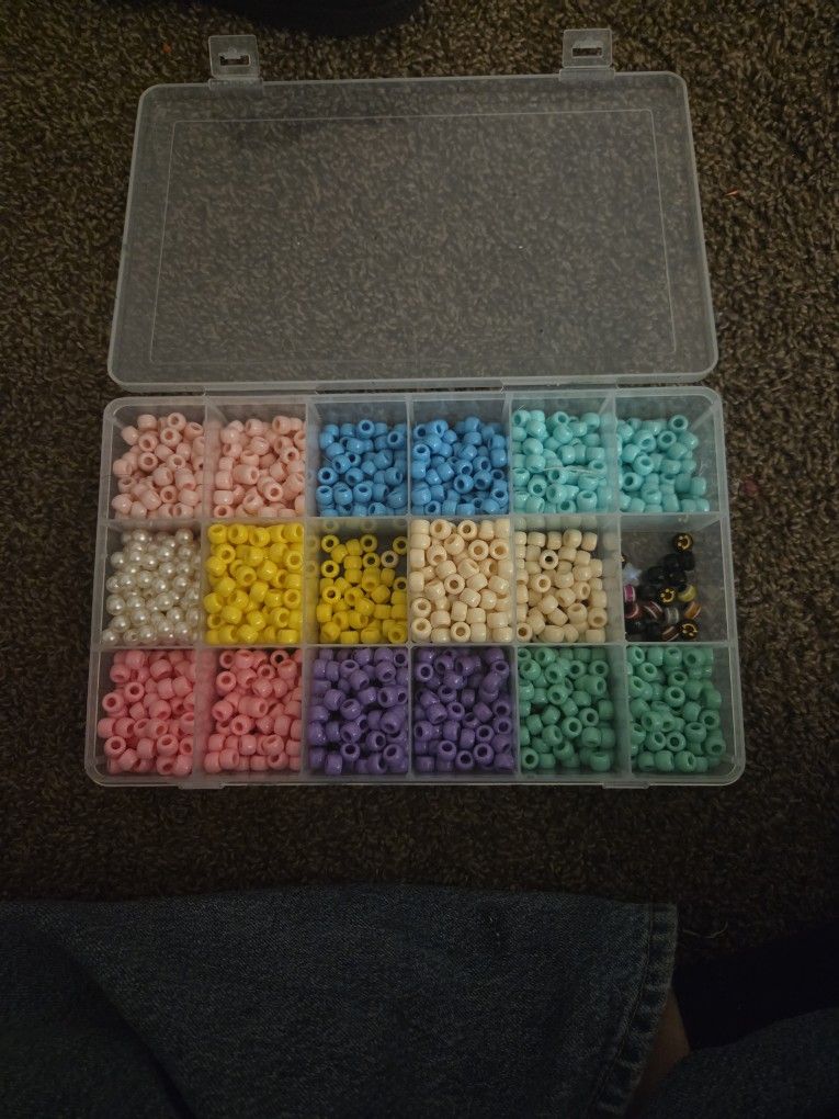 Pastel Colored Beads