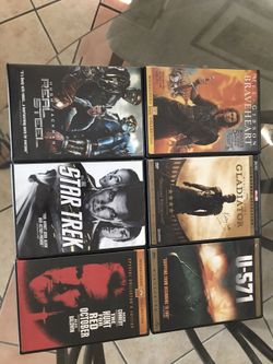 Six DVD Movies