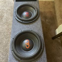 DD 712 Subwoofers In Box