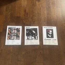 Playboi Carti Canvas Print Album Posters, Set of 3, Approx. 12" x 18"
