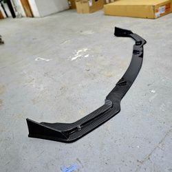 Infiniti Q50 front lip splitters spoiler carbon fiber look 2014-2017