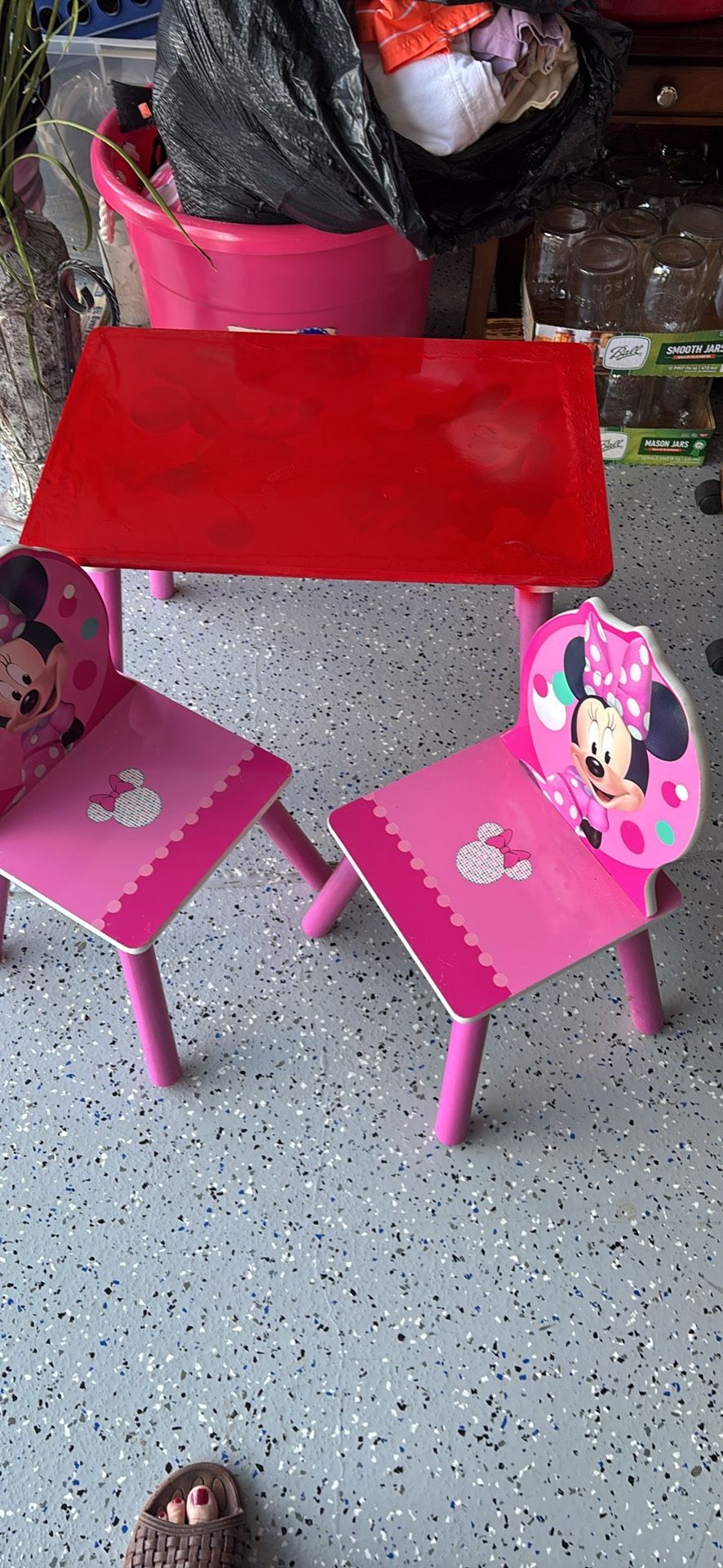 Kids Table With Two Chairs