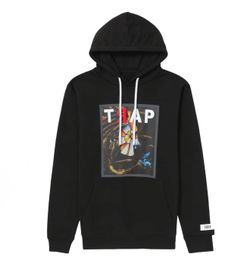 Fifth Loop Trap Graphic Print Pullover Hoodies