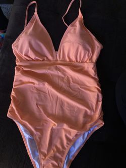 Orange Bathing Suit