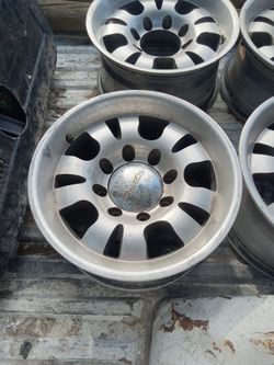 8 Lug 16" Aluminum Rims