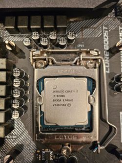 I7-8700k Intel CPU