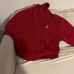 Jordan red sweater