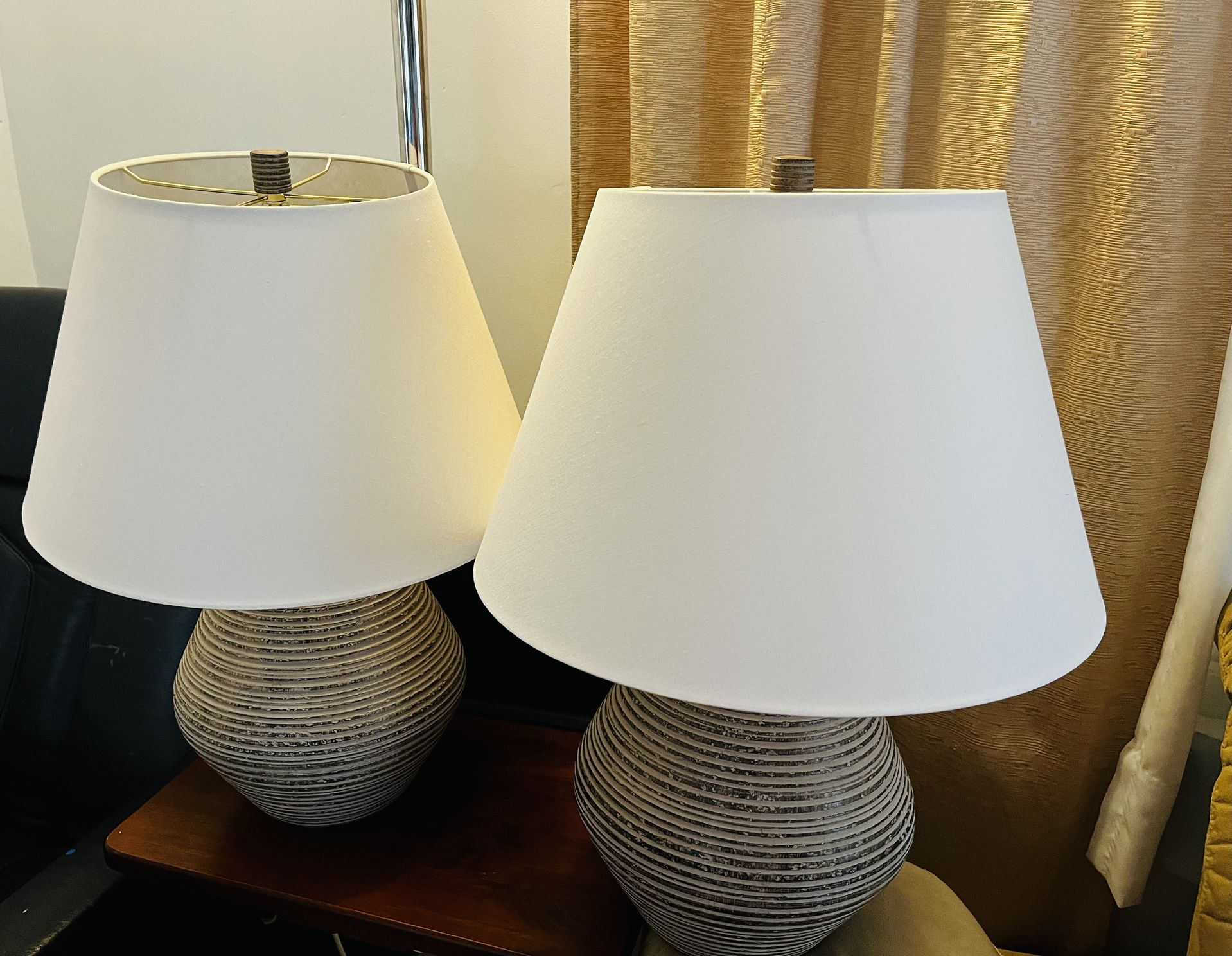 Two lamps