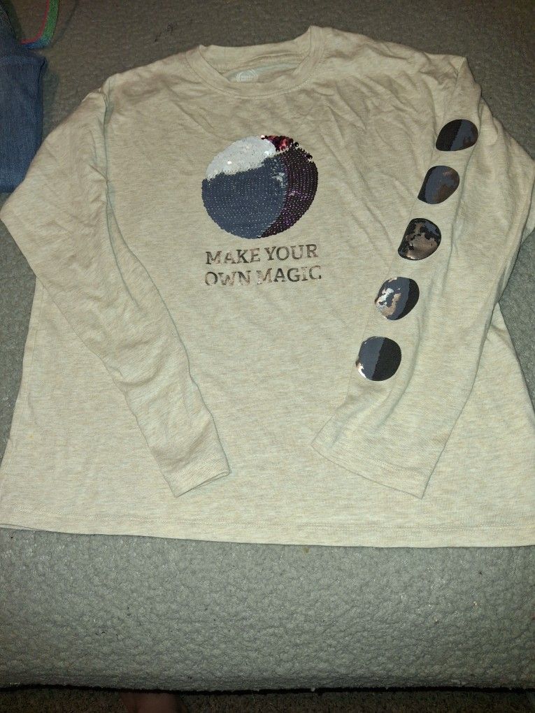 Girls Long Sleeve Shirt Size 10/12