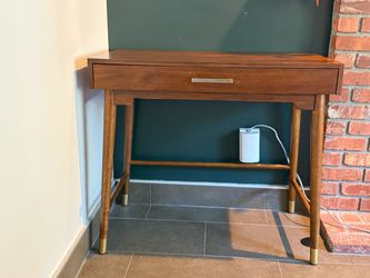 MCM wood desk