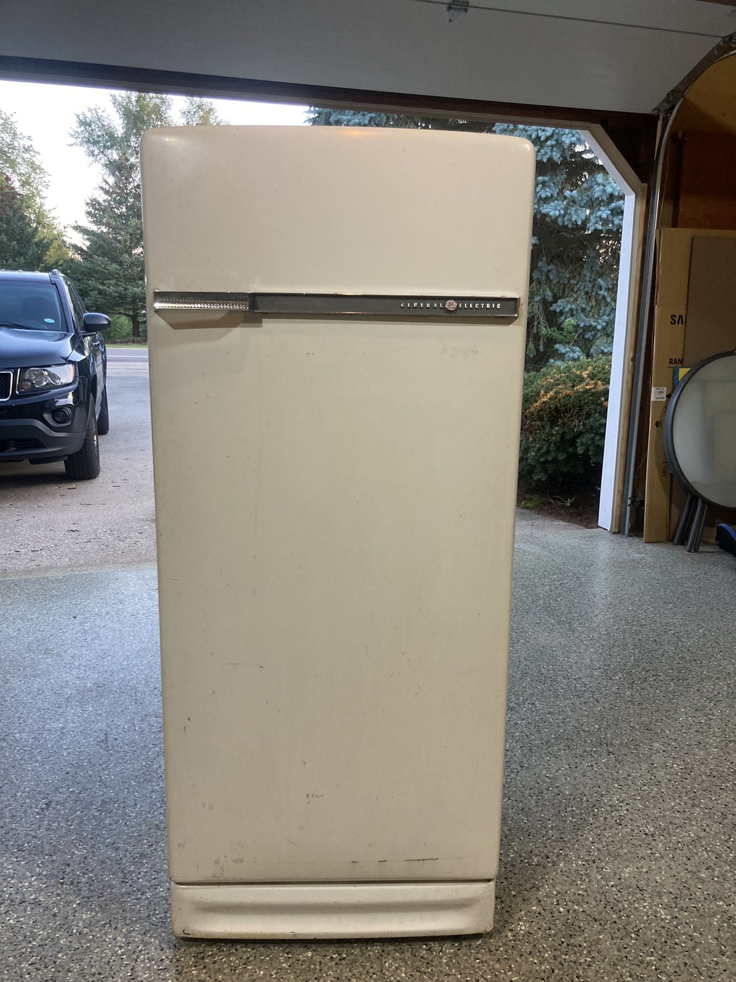 General Electric Vintage Refrigerator