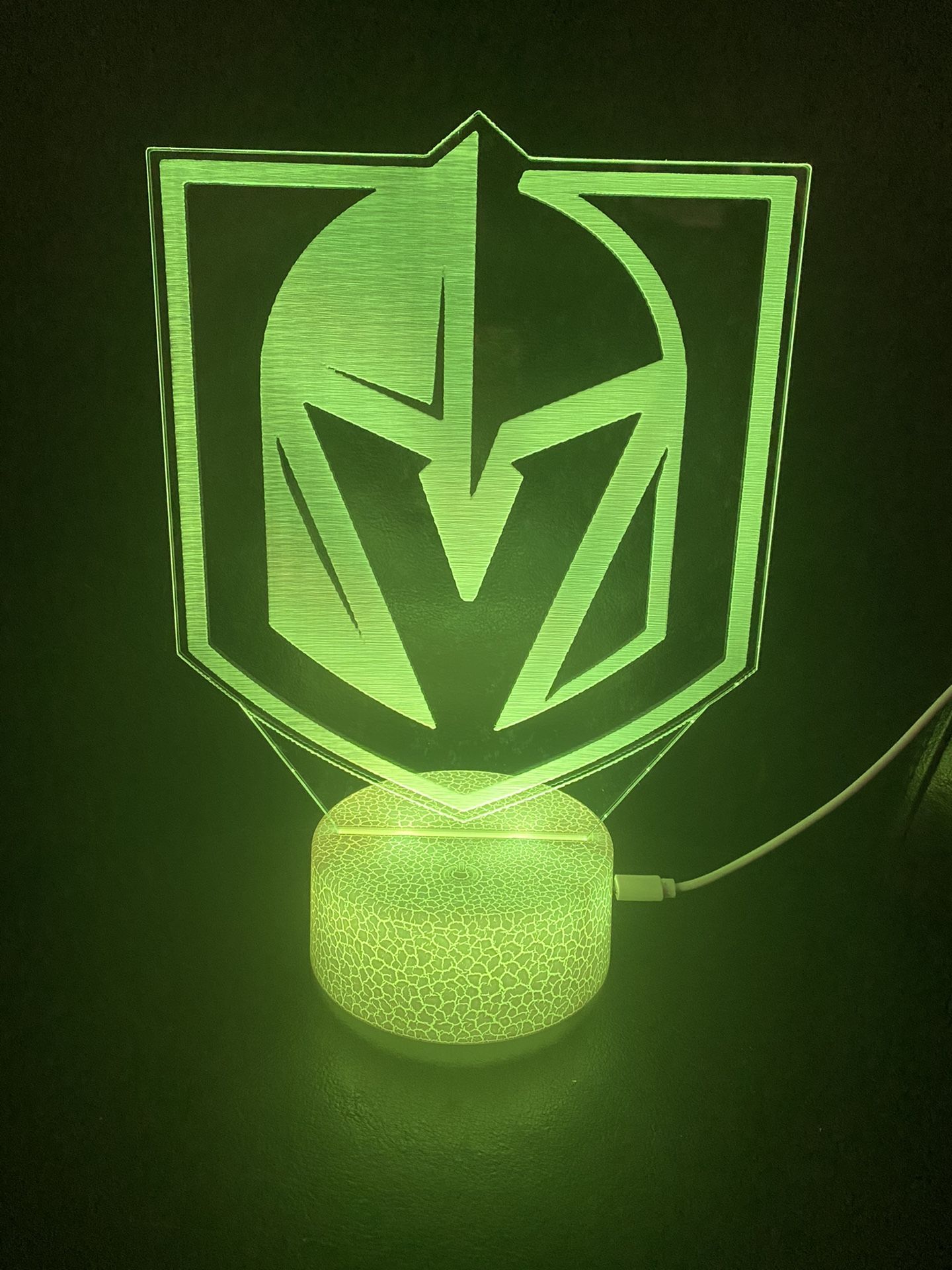 VGK Hockey Vegas 3d Lamp