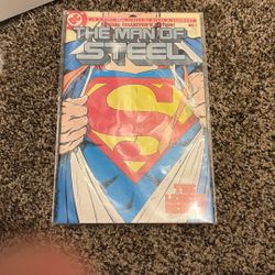 Man Of Steel Comic Book 