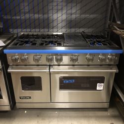 Viking 7 Series 48” Stainless Steel Gas Range Stove 
