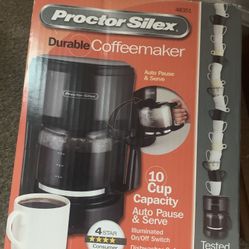 Coffeemaker.   10 Cups  Brand New 